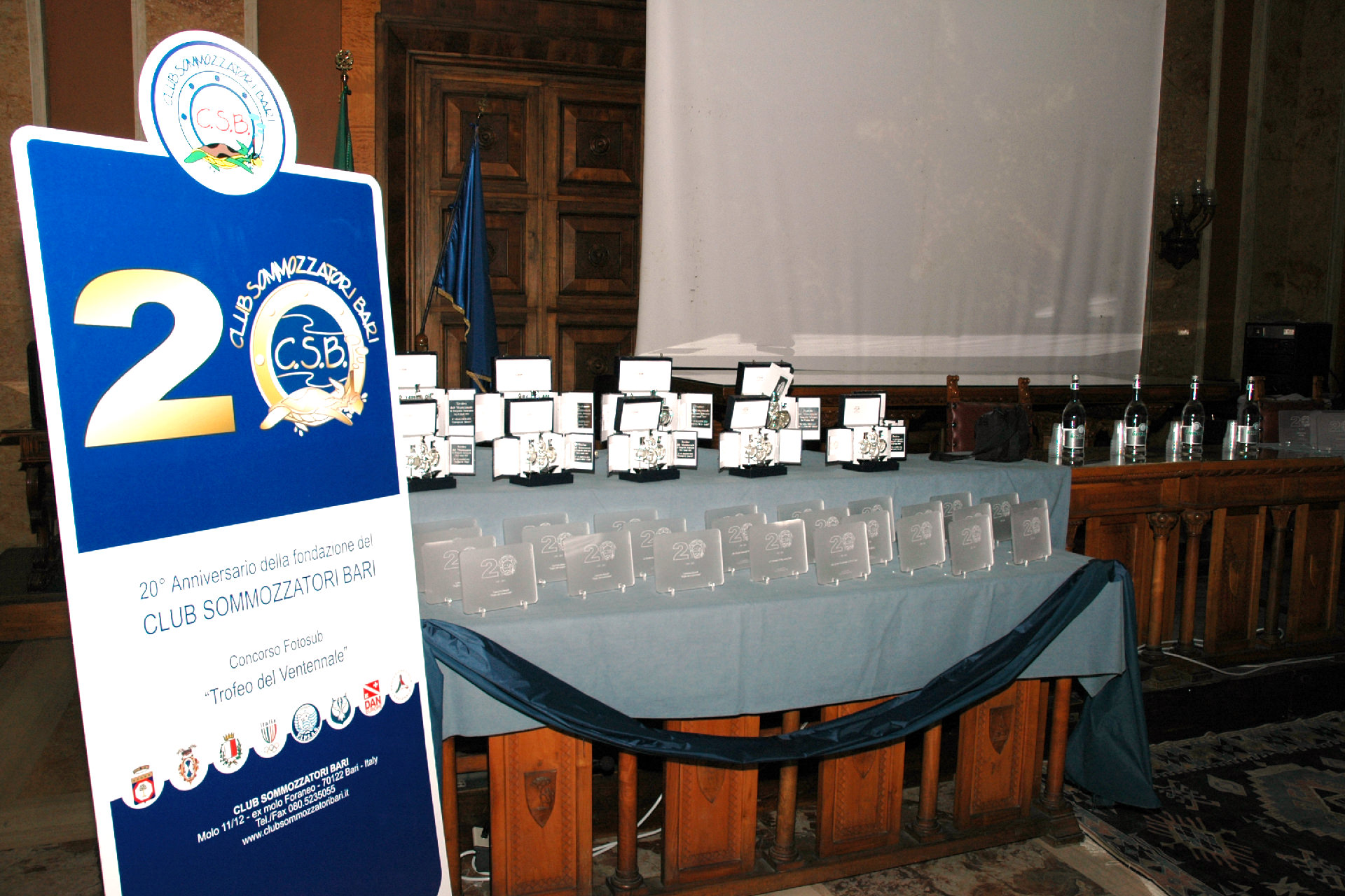 Ventennale Club Sommozzatori Bari